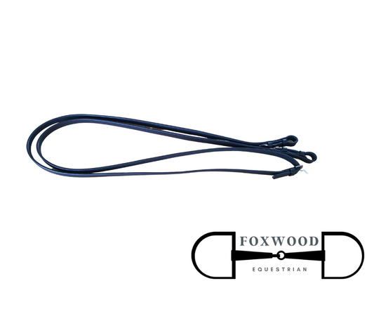 Leather Reins- Black Hurlford