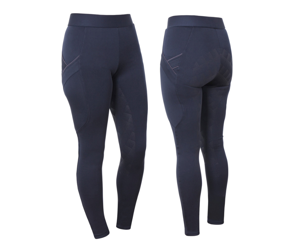 Cavallino Ultimate Riding Tights- Navy Cavallino